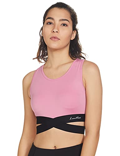 Image of Longies Women's Polyester, Spandex Padded Wire Free Sports Bra