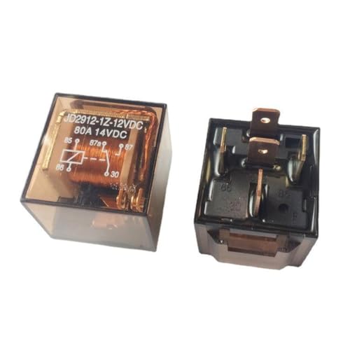 Relais 12V 80A transparent 5 broches pour réparer le faisceau électrique auto