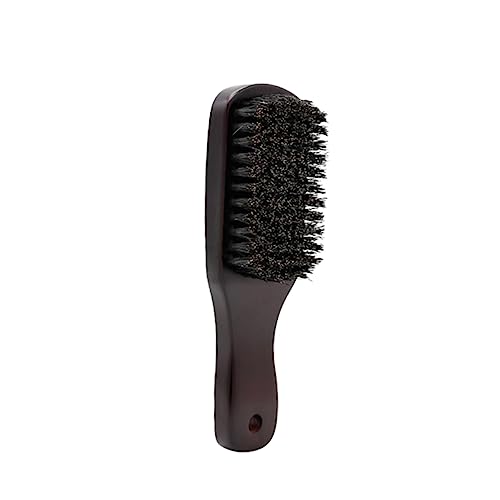 NULYLU Men's Beard Accessories Travel Beard Brush Comb and Balm Set Natural Bristle Brush Mustaches for Him