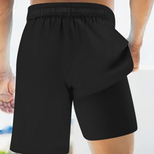 Mens Swim Trunks Quick Dry Board Shorts with Mesh Lining Breathable Fit Beach Shorts Hawaii Swimwear Bathing Suits4