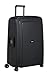 Samsonite S'Cure Renewed - Hartschalenkoffer 75 cm, Groß, Check-in Koffer mit Dreipunkt-Verschluss, Leicht, 4.60 KG, 102 L, Schwarz