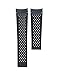 Ewatchparts 22mm Rubber Watch Band Strap Compatible With 43mm Tag Heuer Carrera Calibre 16 36 CAY211A Watch