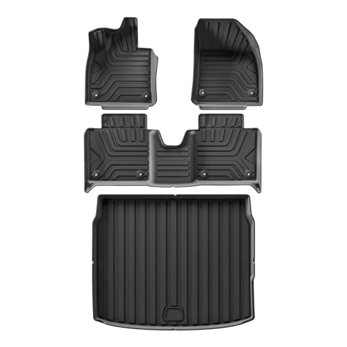Tapis de sol Polestar 4 LHD 4PCS étanches en TPE pour protection de voiture