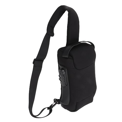Bolsa para cámara de gran capacidad impermeable en negro con carga USB 2
