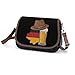 Germany German Flag Beer Women's Crossbody Handbags Leather Purses Sling Crossover Shoulder Bag
