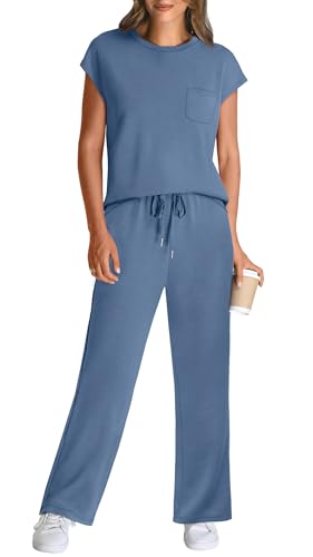 image for WIHOLL 2 Piece Sets for Women Summer 2025 Lounge Sets Country Concert 