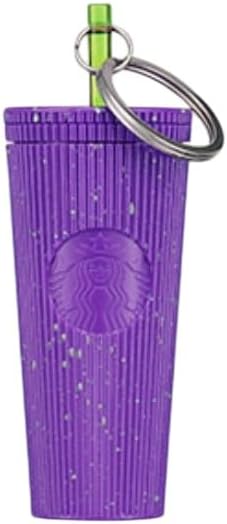 StarbucksGlow In The Dark GITD 2024 Purple Keychain
