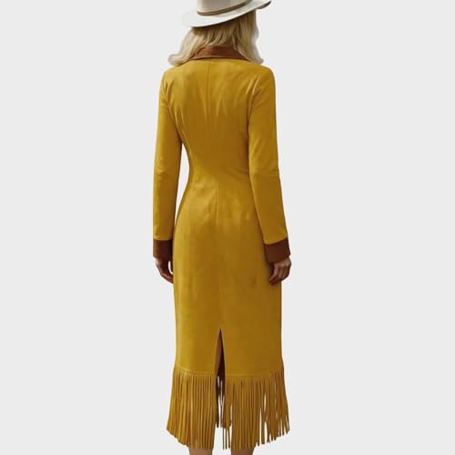 Vestido bohemio de vaquera transpirable y sin mangas 5