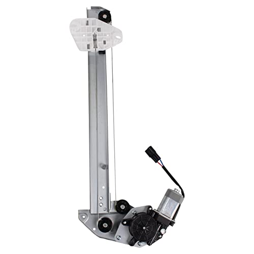 Image of TRQ Rear Right Power Window Regulator & Motor Assembly Passenger Side Compatible with 2016-2020 Honda HR-V