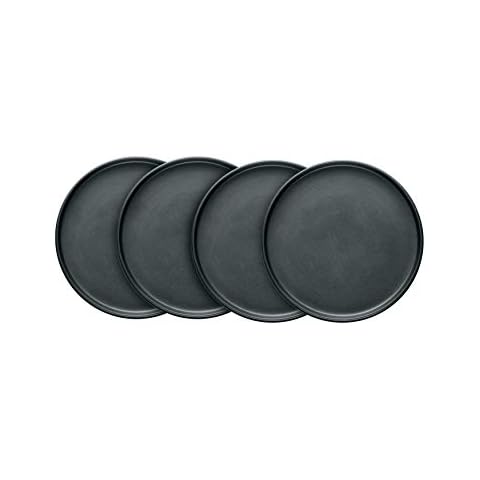 Stone Lain 4-Piece Grey Matte Salad Plates Cover