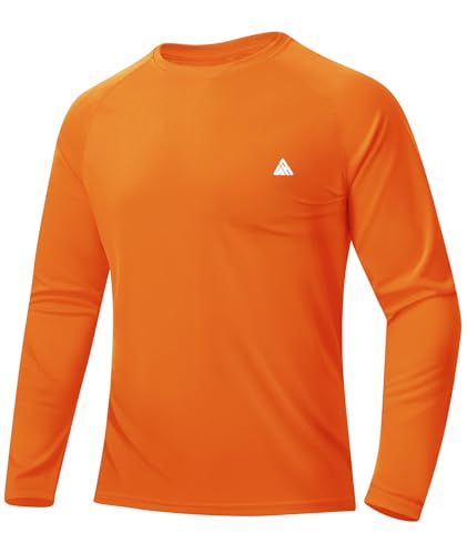 ZITY Mens UPF 50+ Sun Protection Shirts Long Sleeve Lightweight Rash Guard - image 1
