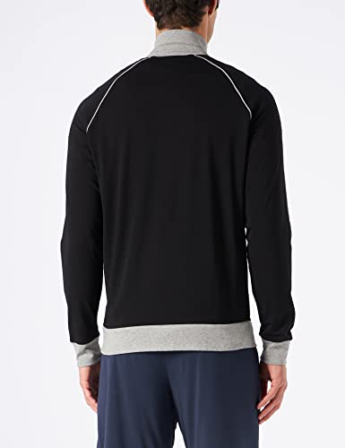 BOSS Hommes Mix&Match Jacket Z Veste en Coton Stretch avec Passepoil et Logo - Image 3