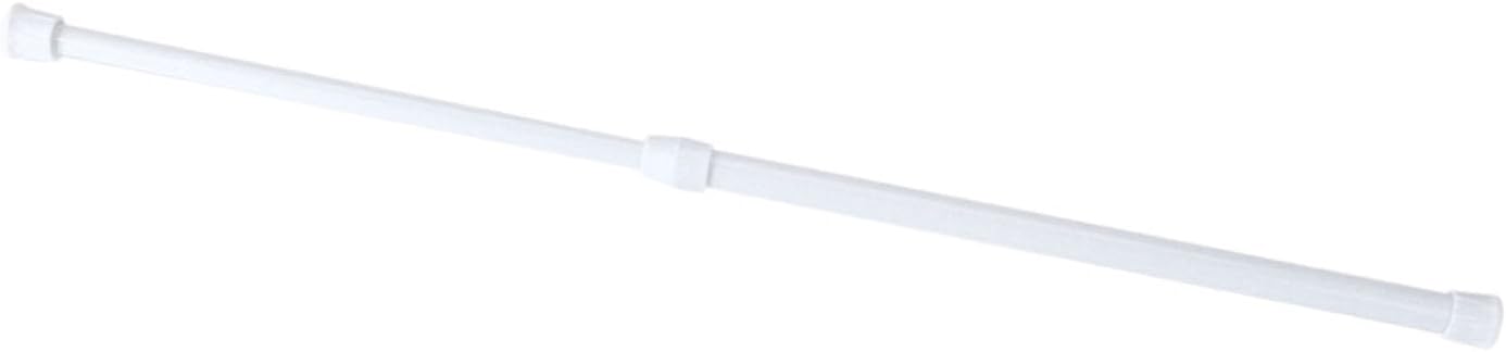 tension Rod, Adjustable Tension Curtain Rod Expandable Shower Curtain Closet Cupboard Bar for Shower Bathroom