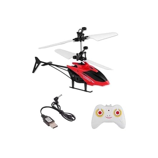 AHYRA Toy Plastic Helicopter Remote Control Helicopter for 6 + Years Boys Indoor and Outdoor Helicopter Palm Sensing Helicopter with led Lights (Pack of 1)