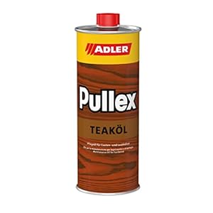 ADLER Pullex Teaköl Holzöl Innen & Außen Farbe Teak Braun 250ml