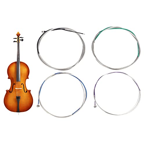 4Pcs Violin Strings with Nickel Plated Ball Head for Violin Instruments