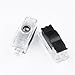 KYPSZQPSH Led Car Door Welcome Light Projector Lamp Compatible with CLA C117 AMG CLS C218 W218 W219 E Class A 207 C207 Accessories(for Mercedes Logo)