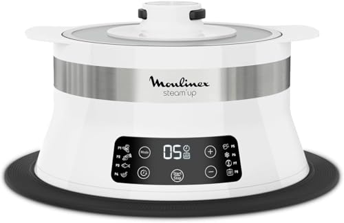 Moulinex Steam Up Cuiseur Vapeur 8 Programmes...