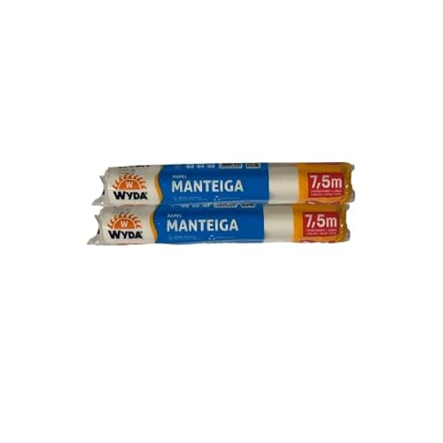Kit 02 Pacotes de PAPEL MANTEIGA de 7,5cm por 29cm