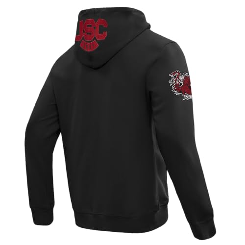 Image of Pro Standard Mens College Classic Chenille Cotton Double Knit Full Zip Hoodie