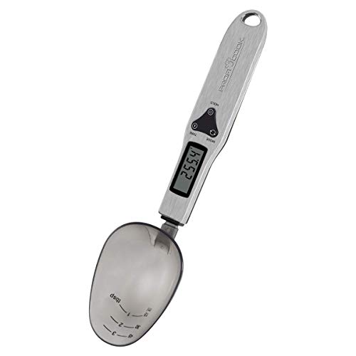ProfiCook® digitale Löffelwaage | Löffel-Waage | LCD-Display | für Gewürze, Mehl, Öl etc. | Messbereich bis 300 g | 0,1-g Schritte | Tara-Funktion | BPA-frei | abnehmbarer Wiegelöffel | PC-LW 1214