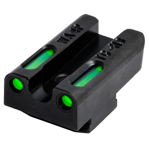Image of Truglo TFX PRO Handgun Sight, Glowing Shock Proof Tritium and Fiber Optic Night Sight for Handguns, Compact, Durable, and Snag Free Sight