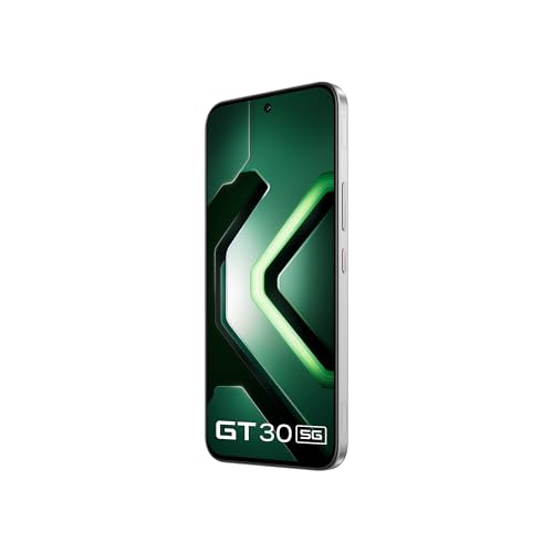 Image of Infinix GT 30 5G+ (Blade White, 8GB RAM, 128GB Storage) | Cyber Mecha Deisgn with LED Lights | 90FPS on BGMI | 1.5K 144Hz AMOLED Display | Segment's 1st Gaming Triggers | 64MP Sony Camera | Infinix AI