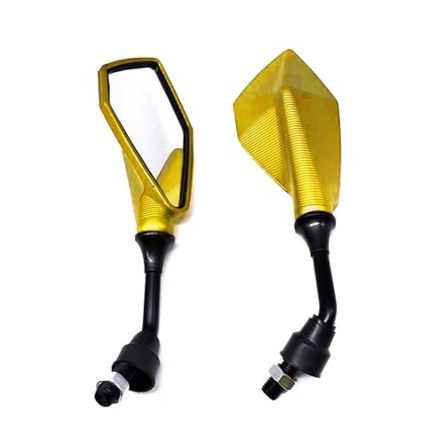 Rétroviseurs moto universels 8mm 10mm noirs pour scooter Yamaha Jog