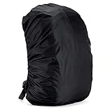 sac adjani bleu  ADJAN Housse de Pluie pour Sac à Dos Camping Sac à Dos Couverture de Pluie Sac à Dos Sac imperméable à l\'eau Camping en Plein air Randonnée Poussier (Size Black)