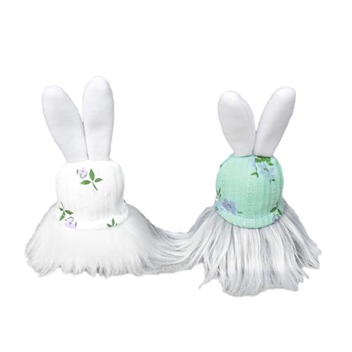Laikoutd Oreilles De Lapin Pâques Ornements Gnomes Poupées sans Visage Décoration Fête Pâques – vue 9