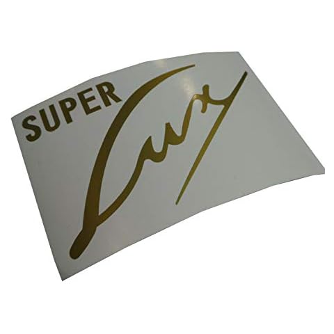 NSU Super Lux Lettering, Spare Part Sticker or Tank Lettering Decor Cover