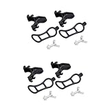 Toddmomy Soporte De Extensión 4 Piezas portalamparas portalámparas suporte telemovel suporte fones Deportes Accesorios triatlón número de Placa Soporte Soporte para Linterna