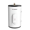CAMPLUX 10 Gallon Point of Use Electric Water Heater for Small Spaces with Adjustable Thermostat and T&P Relief Valve, Compact Design for Tiny Houses, 120Volt 1500W, UL Listed