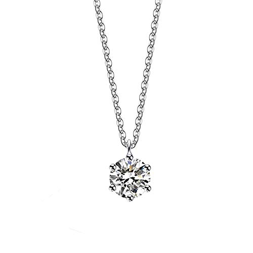 Collier ras du cou argent pendentif zircon brillant bijoux femmes