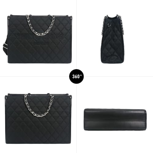 Image of Chinllo Laptop Tote Bag for Women Top Handle Satchel Purse and Handbags Work Compartment with Shoulder Strap