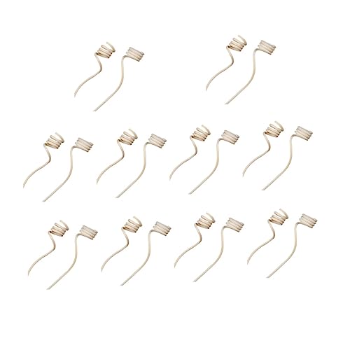 GOOHOCHY DIY Essential Oil Diffusers 20pcs Rattan Sticks Natural Aroma Diffuser for Home Air