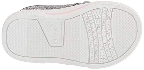Carter's Girls Jules Sneaker, Grey, 5 Toddler #TOP3