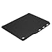 LUVVITT iPad Pro 12.9 Case with Pencil Holder Compatible with Smart Keyboard and Apple Smart Cover (Fits 2015 and 2017 1st and 2nd Generations) - Heather Black