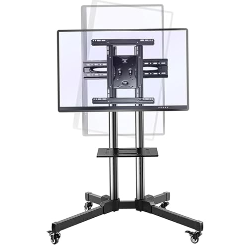 Soporte móvil para TV con ruedas, ajuste altura, 32-70 pulg miniatura 7