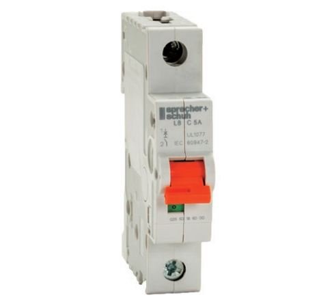 Sprecher+Schuh L8-10/1/B L8-10/1/B 10-AMP Circuit Breaker