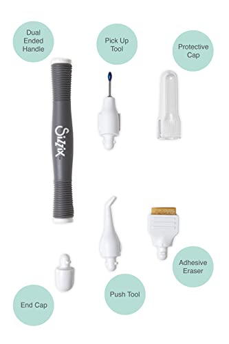 Sizzix Essential Crafting Tool for Paper Projects Card Making & Creative Hobbies, White/Grey - Image 2