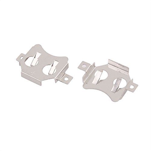 Placas de Batería CR1212 de Metal Plata 20 Piezas miniatura 2