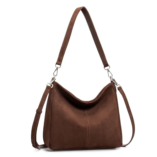 Image of befen Soft Genuine Leather Hobo Bags Purse for Women Crossbody Shoulder Bag