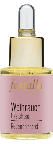 farfalla Weihrauch Gesichtsöl - regenerierend - 100% zertifizierte Naturkosmetik, 15ml Cover