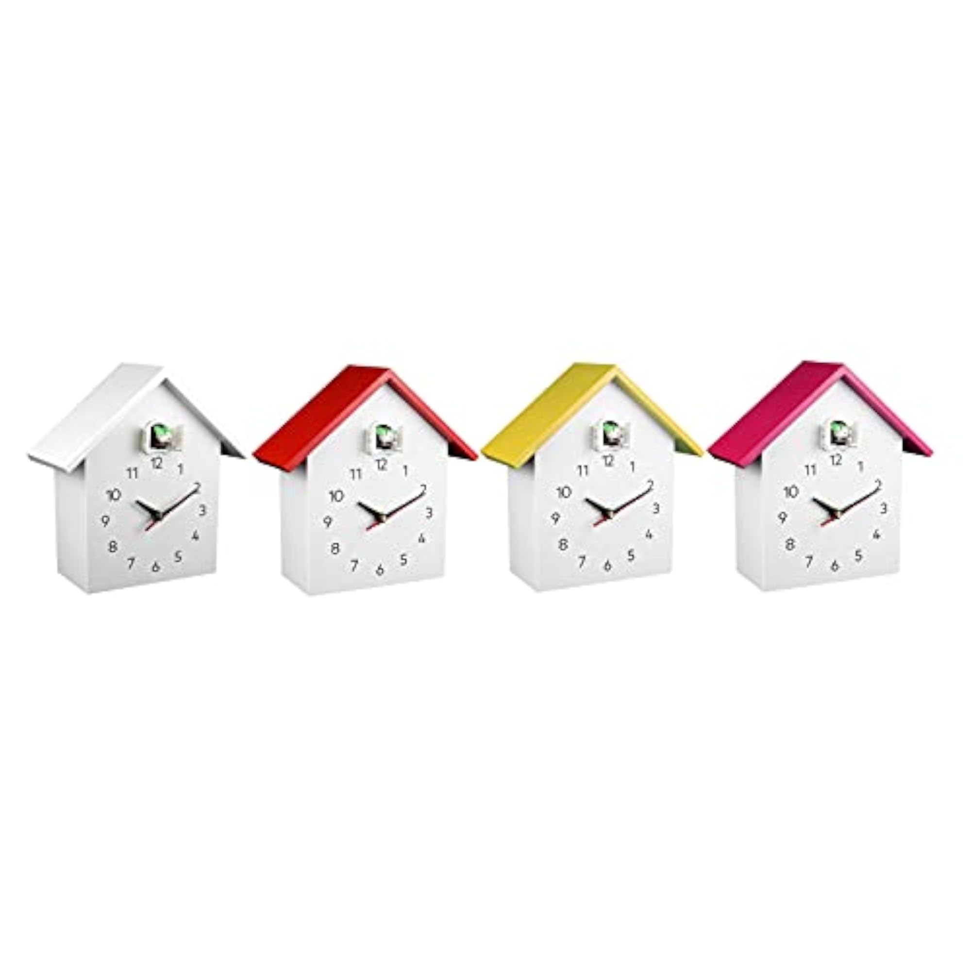 Cuckoo Wall Clock, White