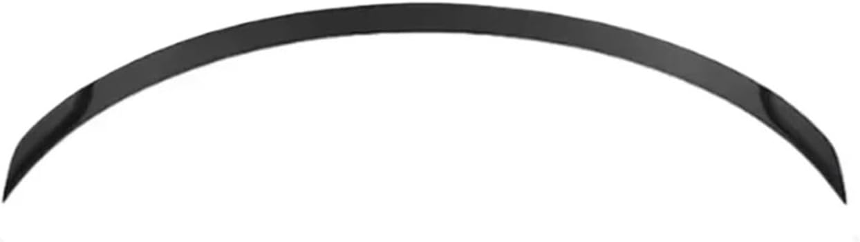 Spoiler Compatible for Tesla Model 3 Highland 2025 Accessories ABS Tail Wing Lower Wind Resistance Ludicrous Auto Exterior Parts(ABS Bright Black)