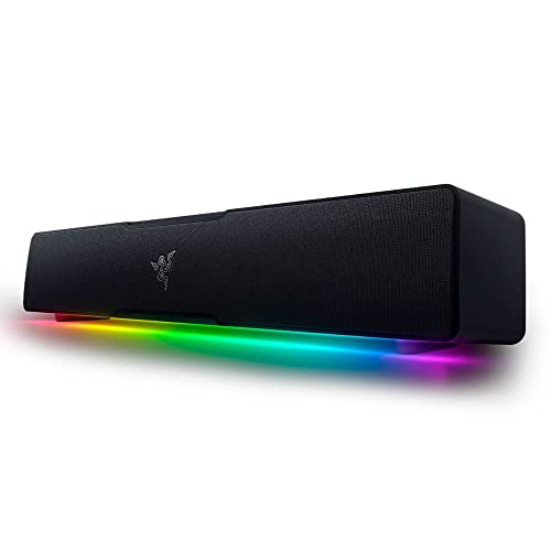 Razer Leviathan V2 X Compact PC Soundbar with RGB, Bluetooth 5.0, and USB-C – For PC, Laptop, Smartphones, Tablets, and Nintendo Switch