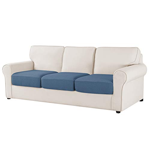 CHUN YI Stretch Couch Cushion Cover Replacement, Fitted Loveseat Sofa Chair Seat Slipcover