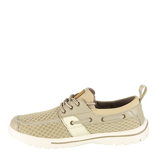 Men's Skuze, Del Marina - Stretch Fit Boat Shoe Tan Beige3