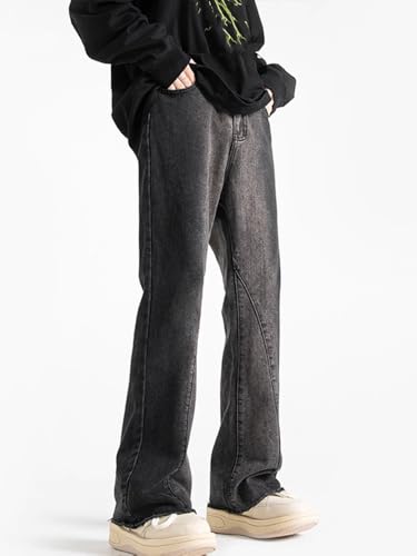 Men's American Loose Fit Camouflage Denim Jeans3